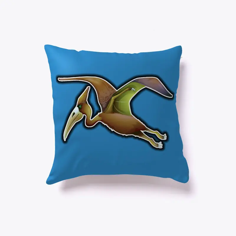 Pterodactyl Pterosaur Dinosaur  Pillow